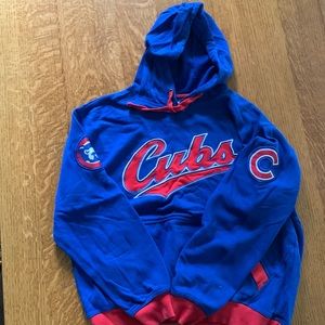 Cubs blue sweatshirt. Adult medium